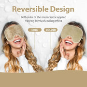 NEWGO Bundle of Cold Gel Eye Mask and Round Ice Pack - Product Image