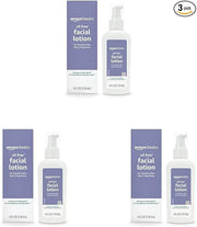 Amazon Basics Oil-free Facial Moisturizer for Sensitive Skin, Fragrance Free, 4 Fluid Ounce (Previously Solimo) (Pack of 3...