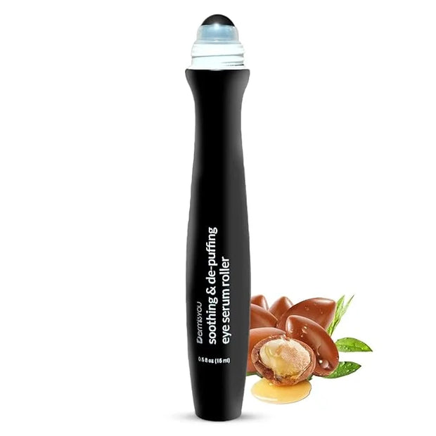 Dermisyou Under Eye Serum Roller Reduce Wrinkle & Fine Lines & Puffiness For Dark Circles Undereye Bags Women & Men - Prod...