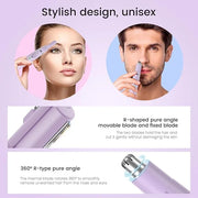 Ear and Nose Hair Trimmer for Women, 2025 Professional Painless 2 in 1 USB Rechargeable Eyebrow & Facial Hair Trimmer, Pre...