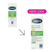 Cetaphil Face Moisturizer, Daily Oil Free Facial Moisturizer with SPF 35, For Dry or Oily Combination Sensitive Skin, Frag...