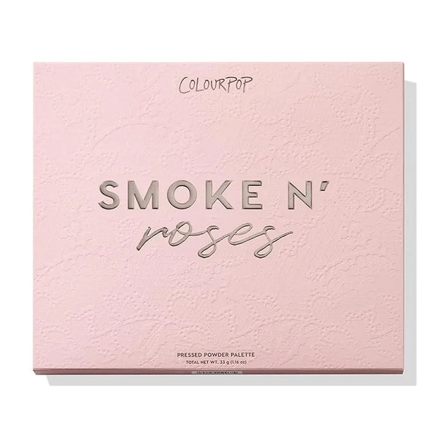 ColourPop Smoke N Roses Eyeshadow Palette - Rosey & Smokey Hues with Metallic and Matte Finishes - High-Pigment Eye Makeup...