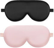 ALASKA BEAR Cooling Gel Eye Mask Weighted Silk Sleep Mask & Cotton Eyeshades Cold & Hot Compress for Pain Relief, 180g Hea...