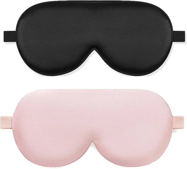 ALASKA BEAR Cooling Gel Eye Mask Weighted Silk Sleep Mask & Cotton Eyeshades Cold & Hot Compress for Pain Relief, 180g Hea...