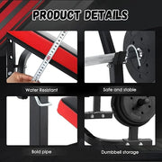 ISE Multi-Weight Bench Set with Squat Rack Training，800LBS - Product Image