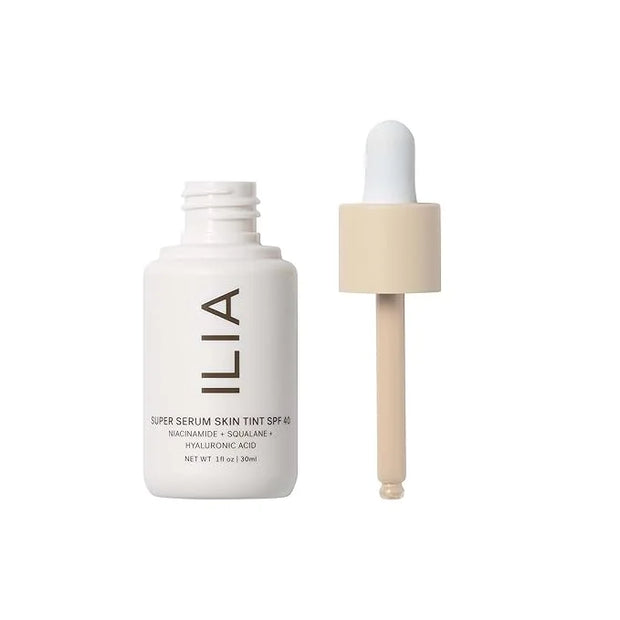 ILIA - Super Serum Skin Tint SPF 40 | Non-Comedogenic, Vegan, LIghtweight to Help Against Blue Light, + Pollution while Hy...