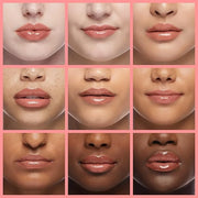 Big Brush Head Hydrating Lip Glow Oil Plumping Lip Tint, Hydrating Lip Gloss Tinted Lip Balm Transparent Lip Care, Long La...