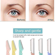 Eyebrow Razor 9 Pack, Precision Facial Hair Trimmer for Women, Eyebrow Shaper Facial Razor for Men - Product Image