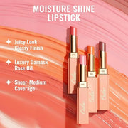 Oulac Moisturizing Shine Lipstick For Women Christmas Set 3PCS, 2 in 1 Tinted Lip Balm for Winter, Hydrated Juicy and Glos...