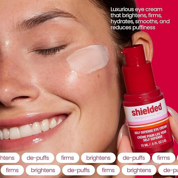 Beauty Self Defense Eye Cream Hydrating Skin-Protective Eye Cream with Silver Citrate & Peptides, 15ml - Product Image