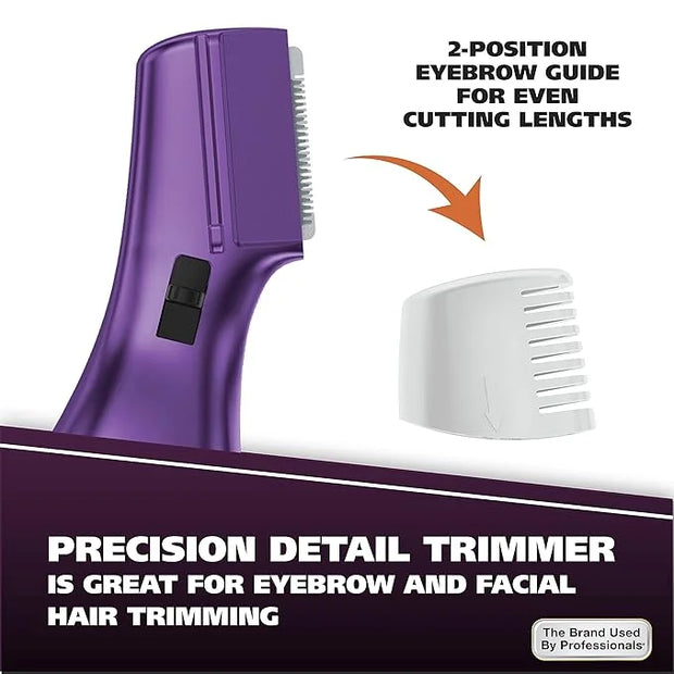 Wahl Pure Confidence Rechargeable Electric Trimmer, Shaver, & Detailer for Smooth Shaving & Trimming of The Face, Underarm...