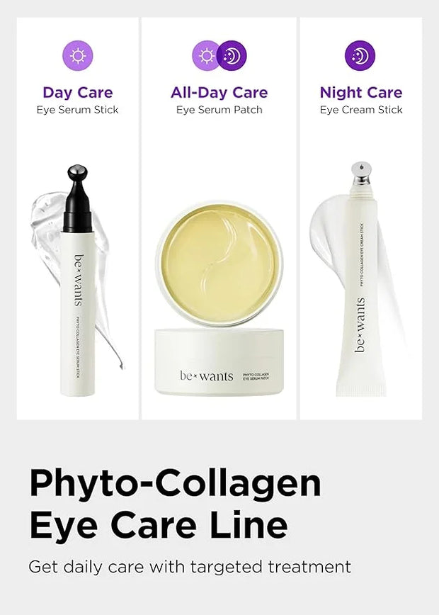 Bewants Instant Eye Bag Remover for Puffiness, serum roller for dark circles and puffiness, under eye treatment with bambo...