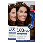 Clairol Root Touch-Up by Nice'n Easy Permanent Hair Dye, 4G Dark Golden Brown Hair Color, Pack of 2 - Product Image