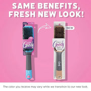 Goody Detangle It Boar Bristle Hair Brush, Use as a Detangling or Styling Brush, Conditions & Boosts Shine, Helps Tackle K...