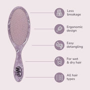 Wet Brush Original Detangler Hair Brush, Stitch & Angel (Disney Love), Ultra-Soft IntelliFlex Bristles, Detangling Bristle...