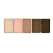 L.A. COLORS 5 Color Matte Eyeshadow Palette, Tan Khaki CEM478 - Product Image