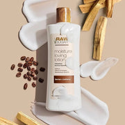 Raw Sugar Santal Body Love Bundle - Body Scrub, Body Lotion, Soap Bar, & Deodorant, Vegan and Cruelty Free, Formulated wit...