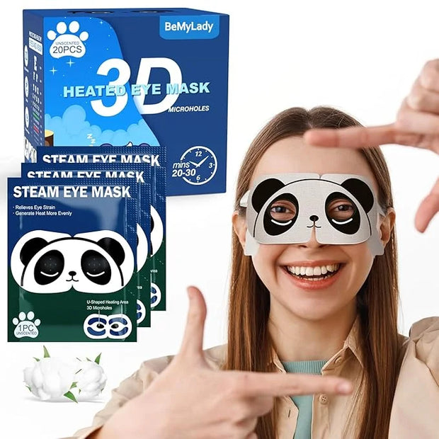 2024 New V-Shaped Lifting Chin & Neck Mask and Steam Eye Mask for Dry Eyes - Product Image