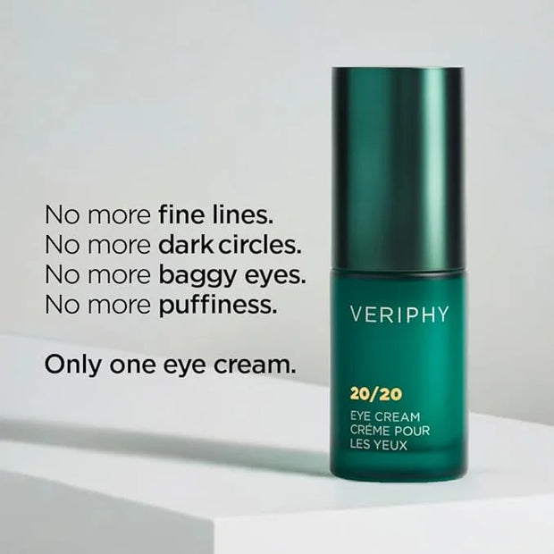 20/20 Eye Cream for Dark Circles and Puffiness | Vegan | Clean | Natural | Cruelty-free | Anti-Aging | Eye Cream for Wrink...