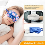 Bundle of CONBELLA 2PCS Adorable Cooling Eye Mask Gel Eye Mask, Reusable Hot Cold Therapy and Cooling Eye Mask, Gel Eye Ma...