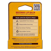 Burt's Bees Beeswax Lip Balm with Vitamin E & Peppermint 0.15 oz (Pack of 5) - Product Image