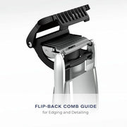 ConairMAN Beard Trimmer for Men, for Face and Mustache, Wet/Dry Beard and Stubble Trimmer, Flex Contouring Head with 15 Pr...