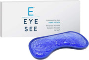 Eye See Plush Gel Eye Mask for Puffy Eyes, Blue - Cold Eye mask to Treat Dark Circles, Sinuses, Dry Eyes, and for Allergy ...