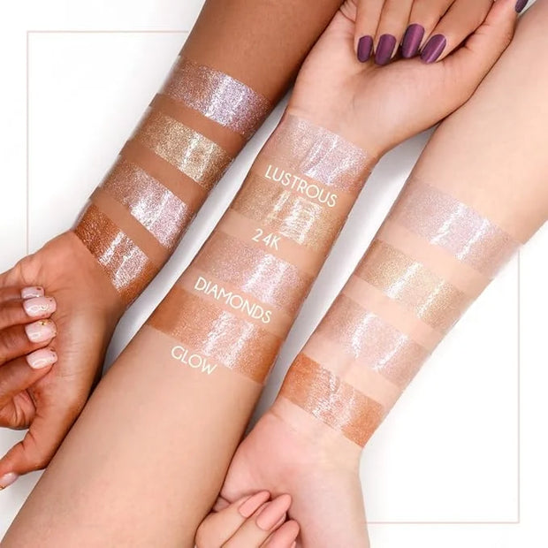 Girlactik Lip Pearls Glosser - Lustrous (Clear/Iridescent Rainbow Sparkle) - 7 g / .24 oz - Product Image