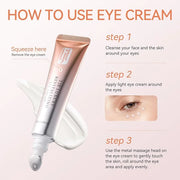 Caffeine Eye Cream(1 PACK), Eye Cream Anti Aging for Dark Circles & Puffiness, Delay Skin Aging, Brightens the Eye Contour...