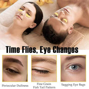 30 Pairs 24K Gold Eye Masks, Crystal Collagen Gel Eye Patches for Puffy Eyes, Reducing Fine Lines, Eye Bags, Moisturizing ...
