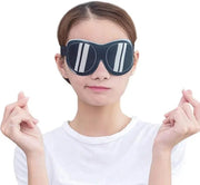 Honbay 3D Funny Eyeshade Soft Sleep Eye Mask with Adjustable Head Strap for Travel, Game, Party, Rest, Sleeping(Sunglasses...
