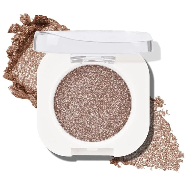 KYDA Single Glitter Eyeshadow, Champagne Pearl Glow Eyeshadow, Ultra-fine Lightweight Powder, Blendable Formula, Daily Glo...