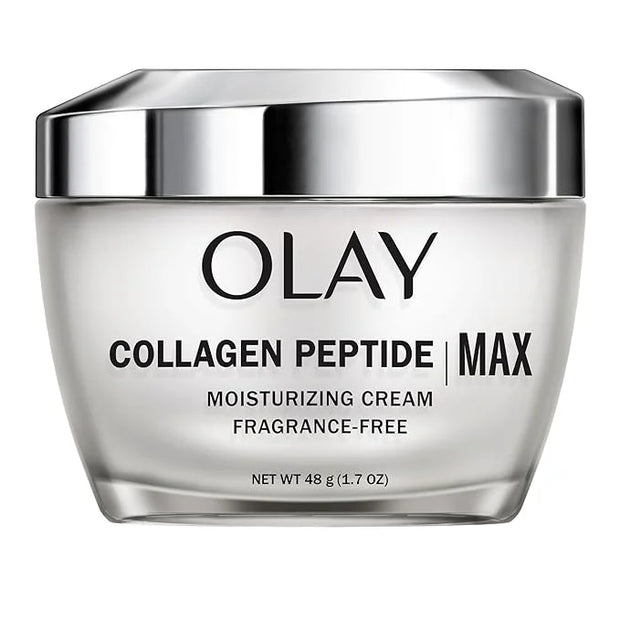 Olay Collagen Peptide Face Moisturizer, Firming Cream for Women, Fragrance-Free, Non-Greasy - Hydrating, Anti-Aging, Anti-...