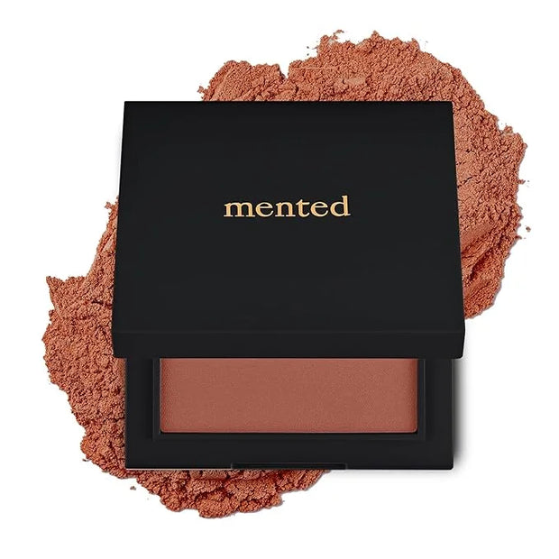Mented Cosmetics Made in Italy, Cruelty Free Makeup, Vegan, Paraben Free, Shimmer Cheek Blush Palette for Face, Powder Fac...