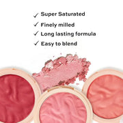 Revolution, Blusher Reloaded, Pressed Powder Face Blusher, Highly Pigmented & Long Lasting Formula, Peach Bliss, 0.26 oz -...