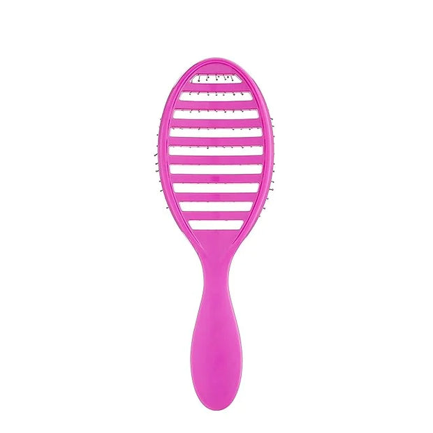 Wet Brush Speed Dry Hair Brush, Purple, Vented Design & Soft HeatFlex Bristles, Blow Dry Safe, Ergonomic Handle Manages Ta...