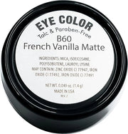 Naked French Vanilla Off White Nude Neutral Matte Pressed Powder Single Vegan Eyeshadow; Talc, Paraben & Cruelty Free - Pr...