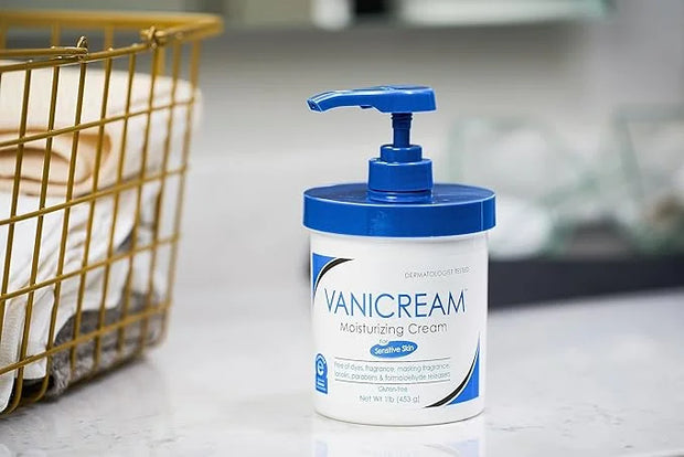 Vanicream Moisturizing Skin Cream with Pump Dispenser - 16 fl oz (1 lb) - Moisturizer Formulated Without Common Irritants ...