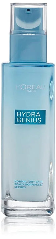 L’Oreal Paris Skincare Hydra Genius Daily Liquid Care Oil-Free Face Moisturizer for Normal to Dry Skin, Hyaluronic Acid Mo...