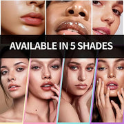 Hydrating Lip Glow Oil, Lip Oil Gloss Transparent Toot Tinted Nourishing Long Lasting Repairing Lightening Lip Lines (ALOE...