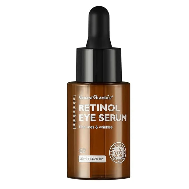 Retinol Eye Serum, Anti-Aging with Hyaluronic Acid Vitamin E Ceramide for Dark Circle, Fine Lines & Under Eye Bags Visibly...