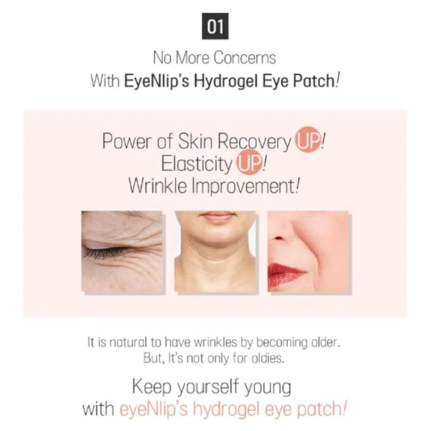 Gold & Snail Hydrogel Eye Patches – Moisturizing Under Eye Mask for Puffy Eyes, Fine Lines, and Dark Circles – Korean Skin...