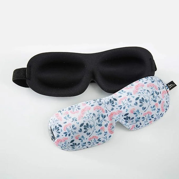 Bucky 40 Blinks No Pressure Printed Eye Mask for Travel & Sleep, Pink Arabella, One Size - Product Image