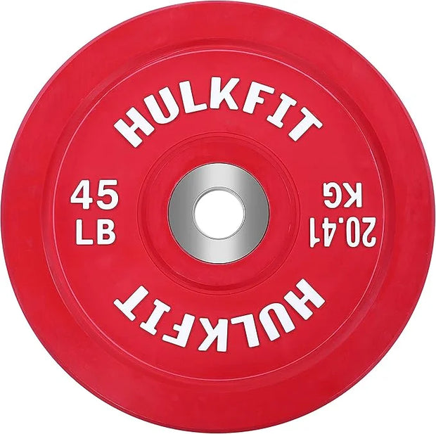 HulkFit 2-inch Pro Series Olympic Style Bumper Weight - Product Image