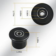 1 Pcs Rolling Seat Trolley Wheels Motivator2, Pr1000, Pr1000, Sport, Ultimate2, Schwinn - Product Image