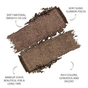 Double color eye shadow, Eyeshadows Creamy, high pigment eye makeup palette, matte shimmer metal eye shadow powder, Blenda...