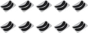 10 Pairs Half Moon Shaped Reusable Under Eye Pads for Eyelash Extension Excellent Silicone Under Eye Pads for Lash Extensi...