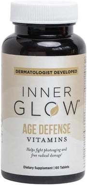 Inner Glow Age Defense Vitamins - Dermatologist and Plastic Surgeon Developed to Fight photoaging and Melasma, Polypodium ...