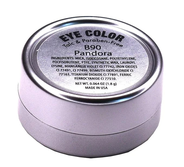 Pandora Purple Plum Dark Shimmering Eggplant Pressed Powder Single Vegan Eyeshadow; Talc, Paraben & Cruelty Free - Product...