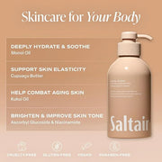 Saltair Body Wash, Signature Scents 2-Pack. Moisturizing Body Cleanser with Monoi Oil and Cupuacu Butter. Luxury Shower Ge...